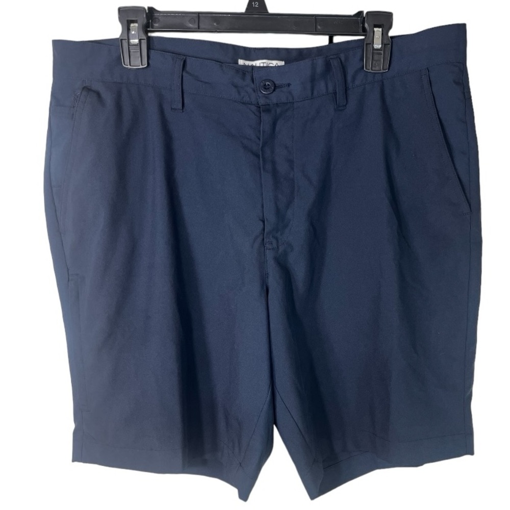 Nautica Men’s Classic Fit Quick Dry Stretch. Short. Navy Blue n